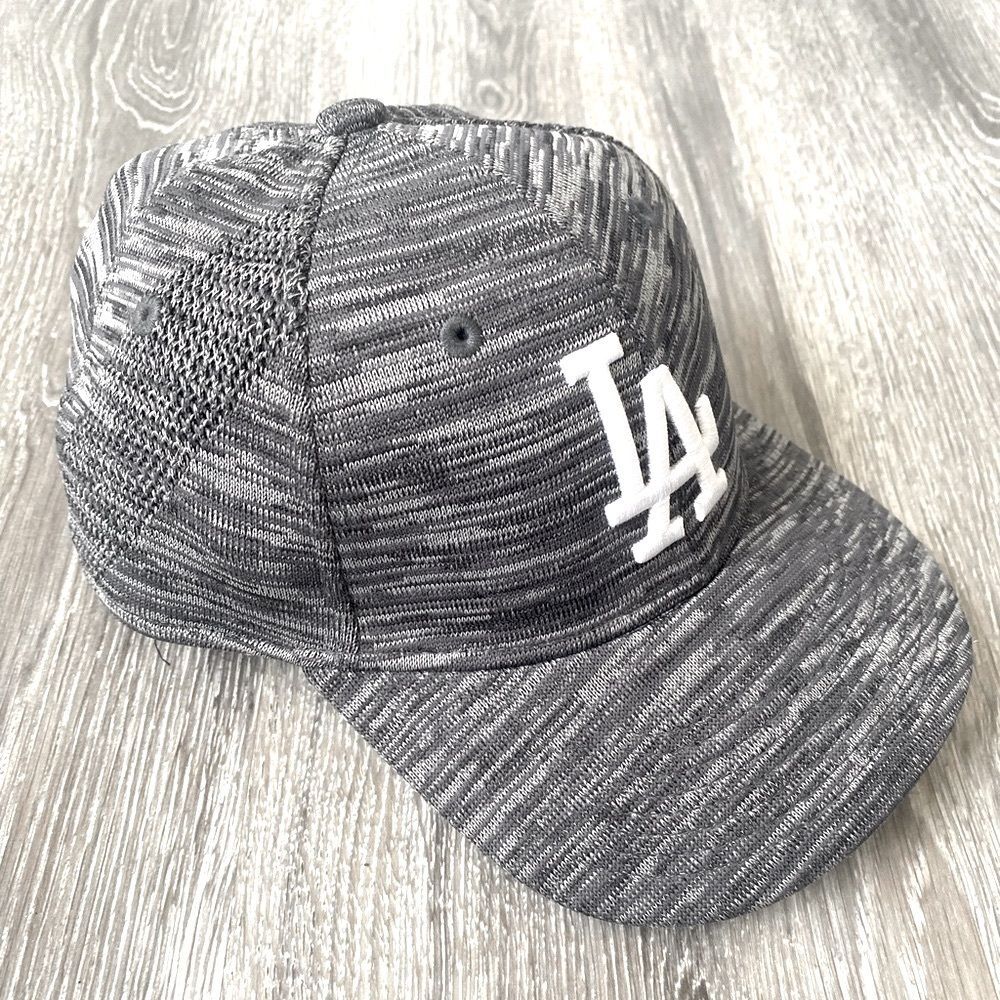 New Era Los Angeles Dodgers Gray Cap OS Curved Brim SnapBack Street Casual Chic